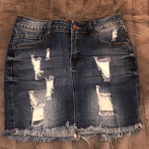 ‼️final price‼️jean skirt